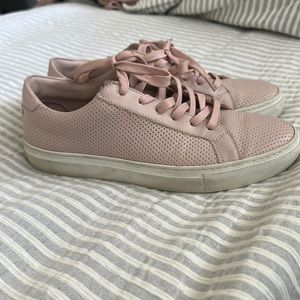 Used pink Greats sneakers size 37
